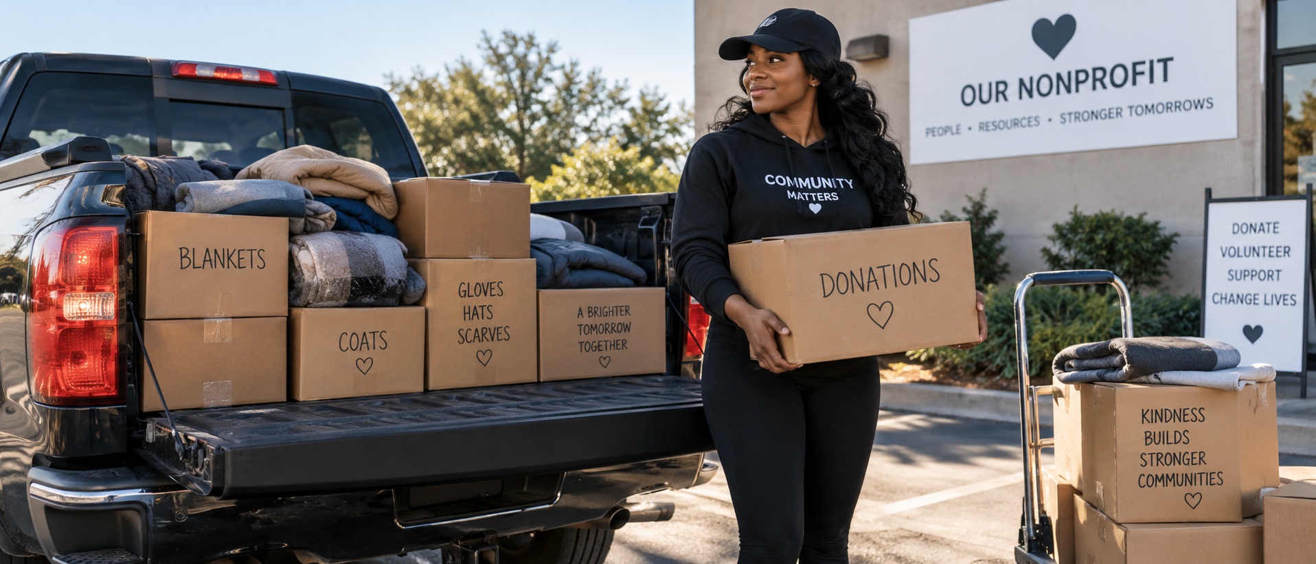 Donate physical items
